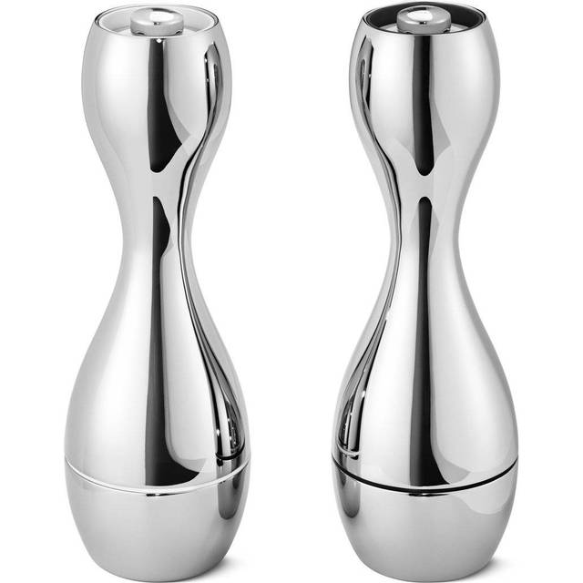 Billede af Georg Jensen Cobra Peberkværn, Saltkværn 2stk 20.1cm